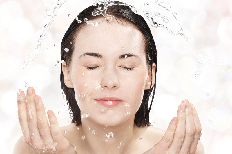 شستن صورت,پوست شاداب و سلامت,پاک کننده صورت,مصرف سبزیجات